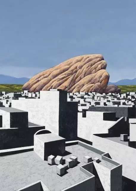 ArtChart | A Rock in The Distance by Parham Peyvandi