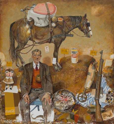 ArtChart | That man Has a Horse by Davood Zandian
