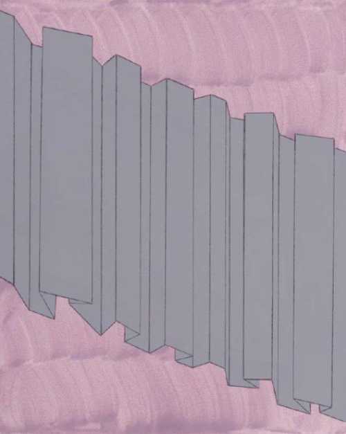 ArtChart | Purple, Pink by Dana Jafari