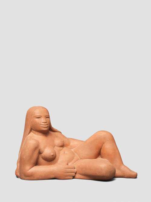 ArtChart | Reclining Nude by Mahmoud Moussa