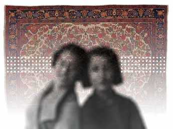 آرتچارت | شماره 7 (قالیچه بورچالی) از مجموعه فرش ایرانی از سمیرا علیخانزاده