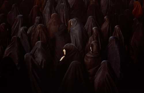 ArtChart | Rapture Series (Group of Women, One in Profile) by Shirin Neshat