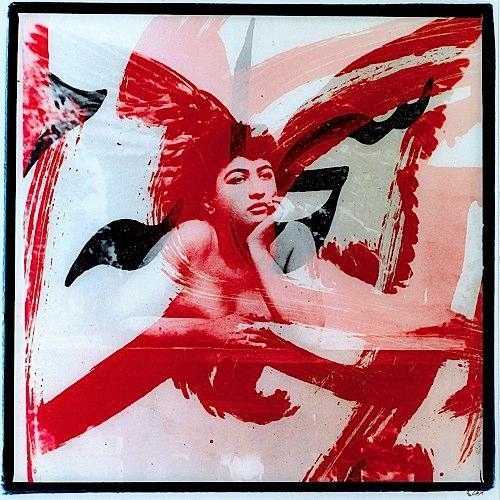 ArtChart | IMAGE OF IMAGINATION SERIES (Red Angel Dreaming) by Bahman Jalali