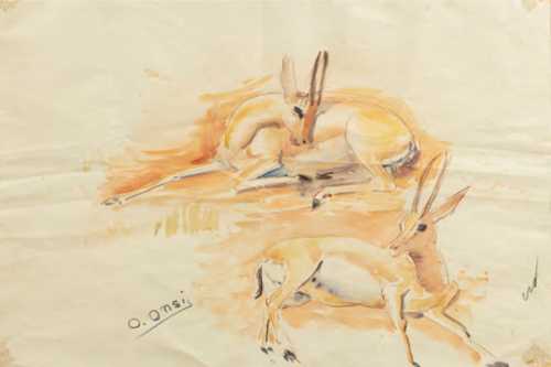 ArtChart | Les Gazelles by Omar Onsi