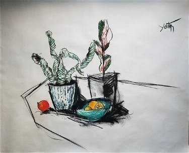 ArtChart | Still Life of Flower by Manouchehr Yektai