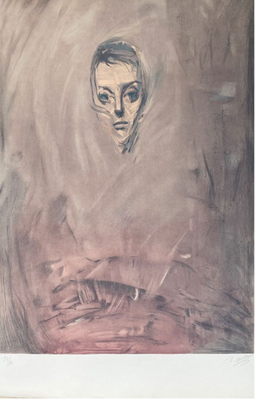 ArtChart | Face of a woman, the apparition by Nasser Assar