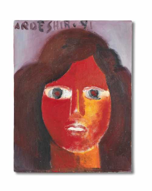 ArtChart | Red Face by Ardeshir Mohasses