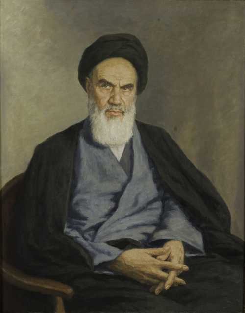 ArtChart | Khomeini's Portrait by Keykhosro Khoroush