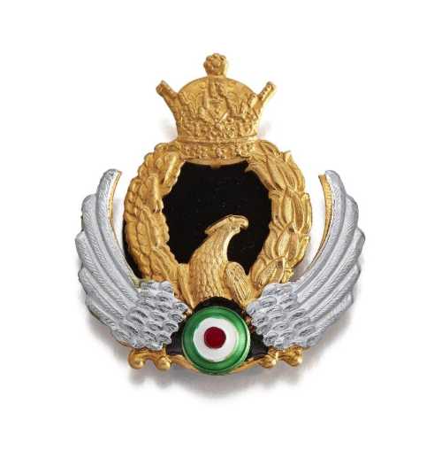 ArtChart | An Iran Imperial Air Force (IIAF) cap badge, Pahlavi period by Unknown Artist