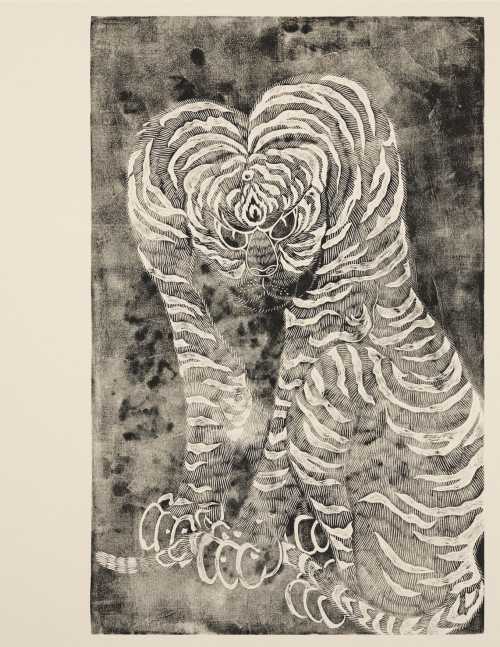 ArtChart | Monochrome Tiger by Kour Pour
