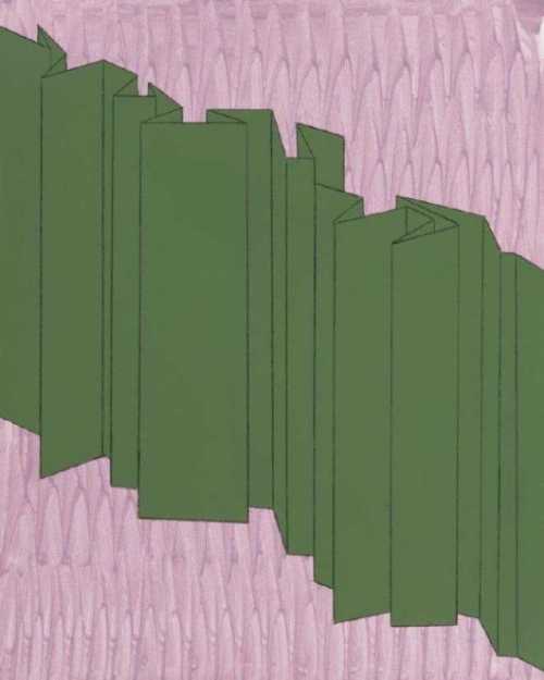 ArtChart | Green, Pink by Dana Jafari