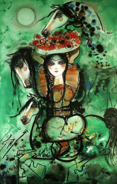 ArtChart | The Girl by Nasser Ovissi