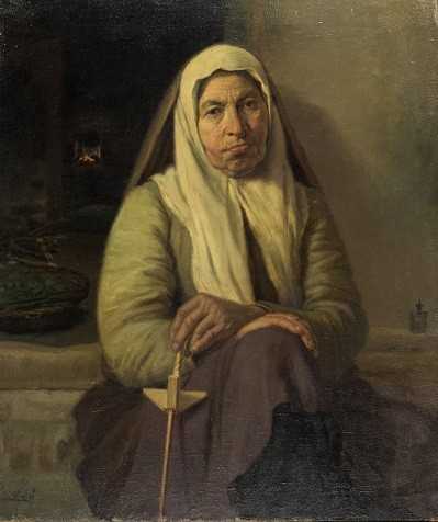 ArtChart | Old Woman by Ali Mohammad Heydarian