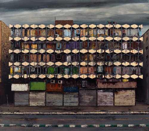 ArtChart | A Building on Valiasr Intersection by Javad Modaresi