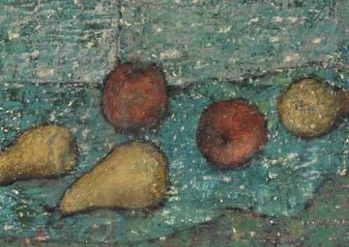 آرتچارت | طبیعت بی‌‍جان (سیب‌ها و گلابی‌ها) از لوی کیالی