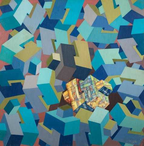 ArtChart | Geometrical Organic Relation by Abdel Rahman El Nasher