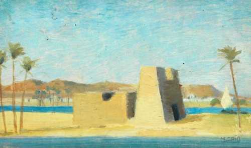 ArtChart | View of Aswan by Mahmoud Said
