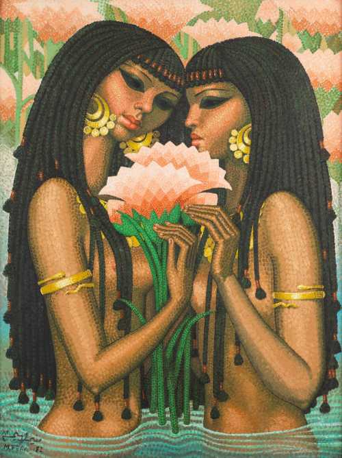 ArtChart | Women of the Nile by Monir Fahim