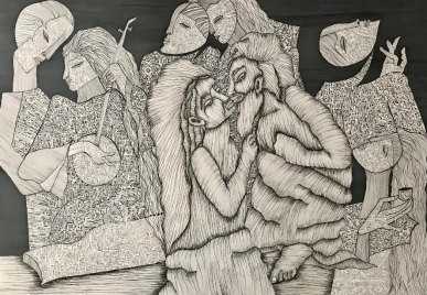 ArtChart | We Love Each Other's Dark Shadows by Mania Jalali Farahani