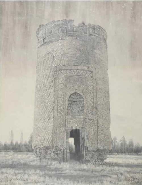 آرتچارت | برج امیر، از مجموعه سابقیه از بهرام غنچه‌پور