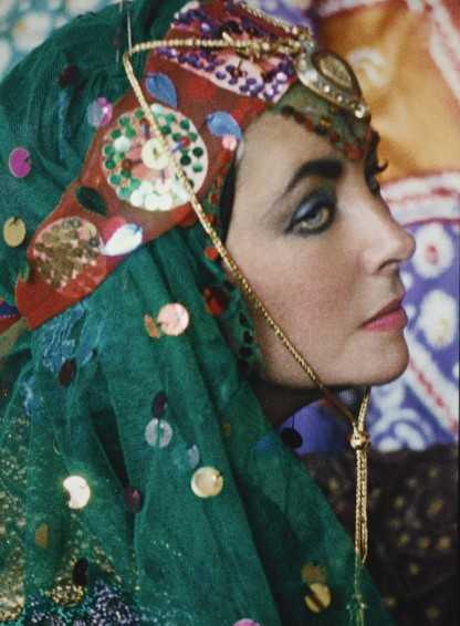 ArtChart | Elizabeth Taylor Dressed as an Odalisque II by Firooz Zahedi