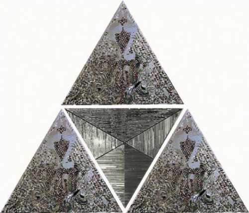 ArtChart | Four Triangles in One by Mounir Farmanfarmaian