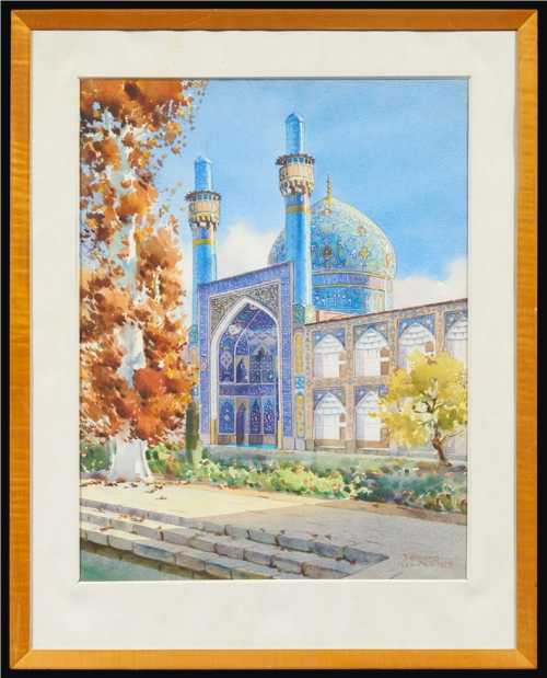 ArtChart | The Isfahan Mosque by Yervand Nehapetian