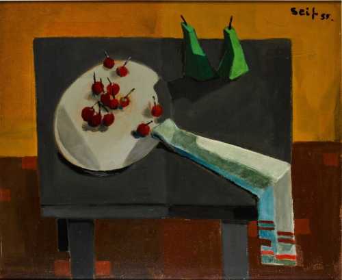 ArtChart | Untitled (Still Life with Cherries) by Seif Wanly
