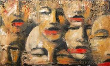 ArtChart | Untitled: Multiple Faces by David Harouni
