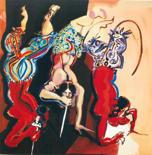 ArtChart | DAGGER DANCE by Rokni Haerizadeh