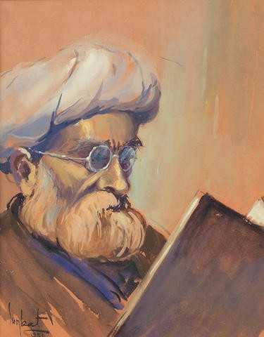 ArtChart | Portrait of a Sheikh by Der Kiureghian Sombat