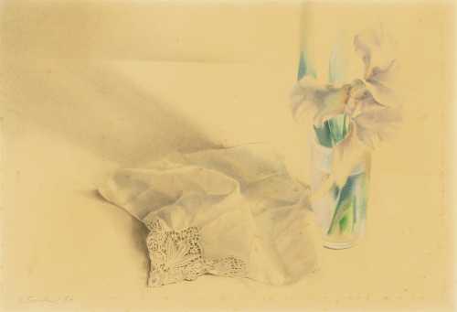 ArtChart | The handkerchief and the orchid by Parvaneh Etemadi