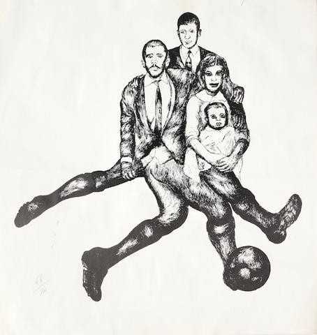 ArtChart | The Soccer Family by Ardeshir Mohasses