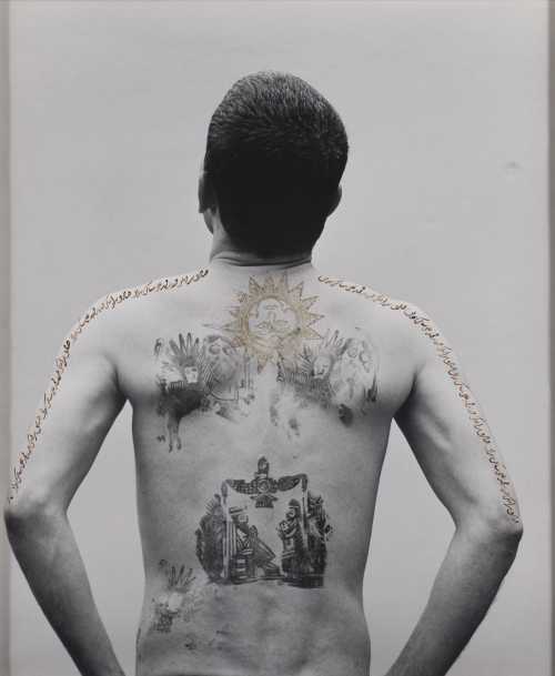 ArtChart | Body curves and inscriptions by Sadegh Tirafkan
