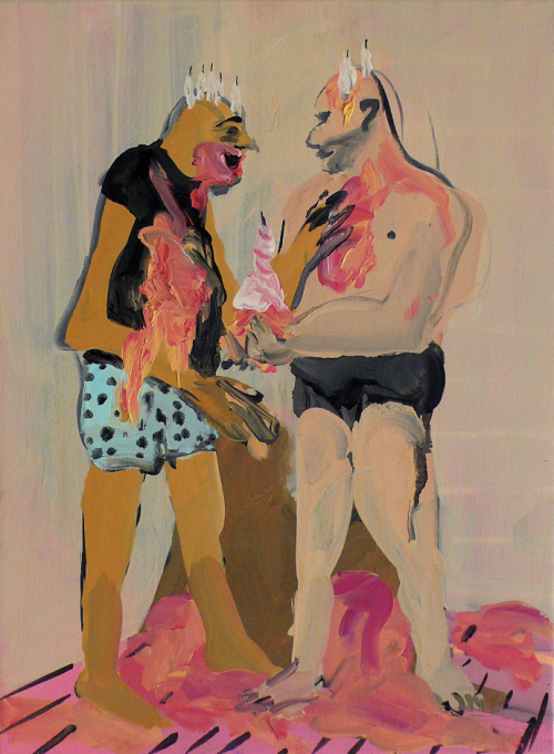 ArtChart | Pink Cake by Tala Madani