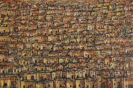 ArtChart | Foisonnements : Maisons by Manouchehr Niazi