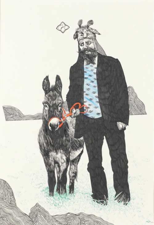 ArtChart | Rostam and His Donkey by Mohsen Ahmadvand