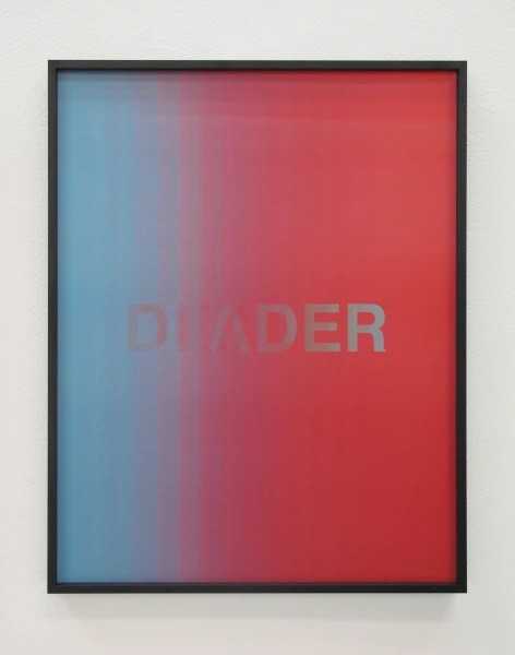 ArtChart | Leaders/Dealers (Light Blue/Red) by Anahita Razmi