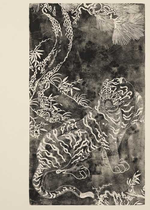 ArtChart | Monochrome Tiger by Kour Pour