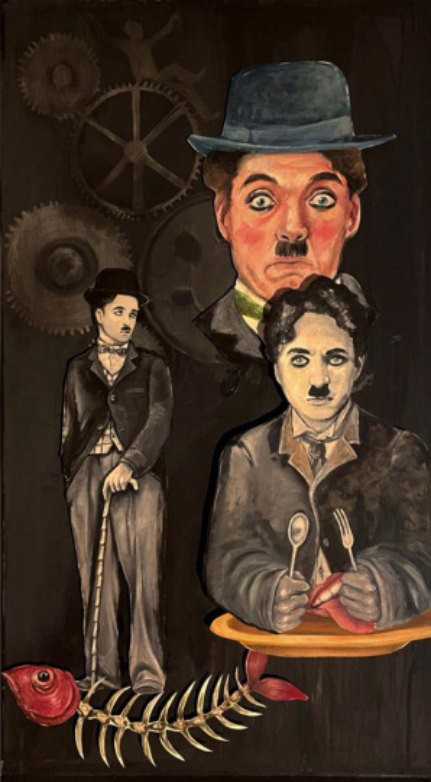ArtChart | Charlie Chaplin by Saba Safa