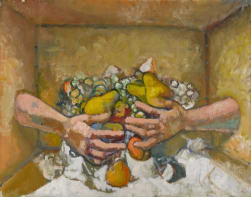 ArtChart | Untitled (Hands and Fruit) by Antoine Malliarakis Mayo