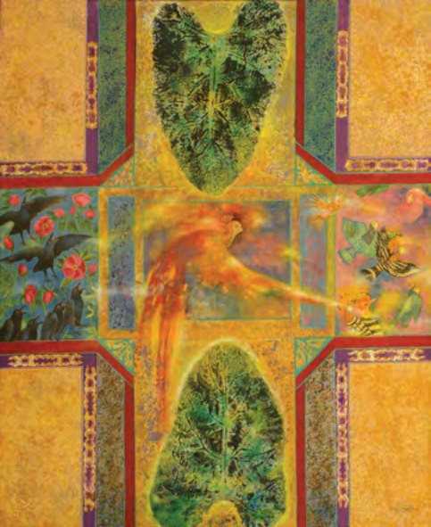 ArtChart | Journey from The Conference of Birds (Mantegh_O_Teyr) of Attar series by Gizella Varga Sinai