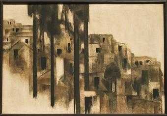 ArtChart | Landscape with Houses by Sohrab Sepehri