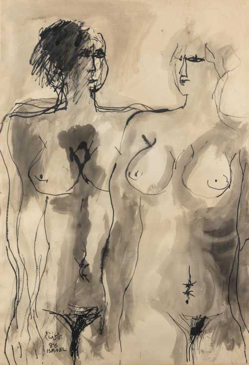 ArtChart | Standing Nudes by Ismael Fattah