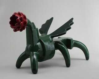 ArtChart | Flower head insect by Sam Nikmaram