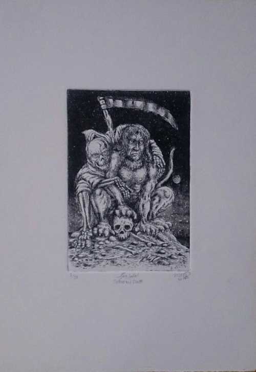 ArtChart | Sphinx and Death by Amin Montazeri