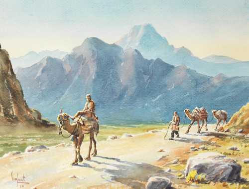 ArtChart | Camels Through Mountains by Der Kiureghian Sombat
