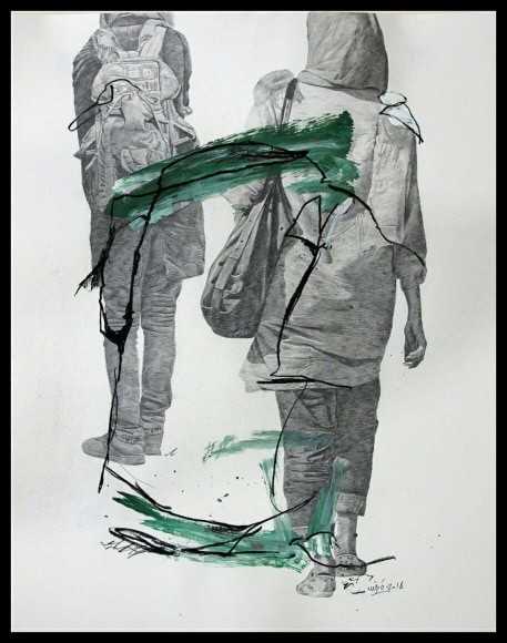 ArtChart | Two Girls by Dariush Gharahzad