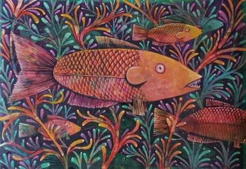 ArtChart | Fishes by Kamal Tabatabai