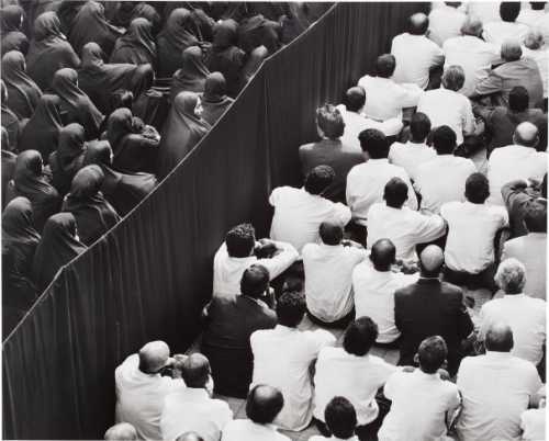 ArtChart | Fervor Series (Crowd from Back, close up) by Shirin Neshat
